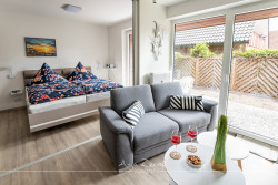 Ferienwohnung Wohn-Schlafbereich
